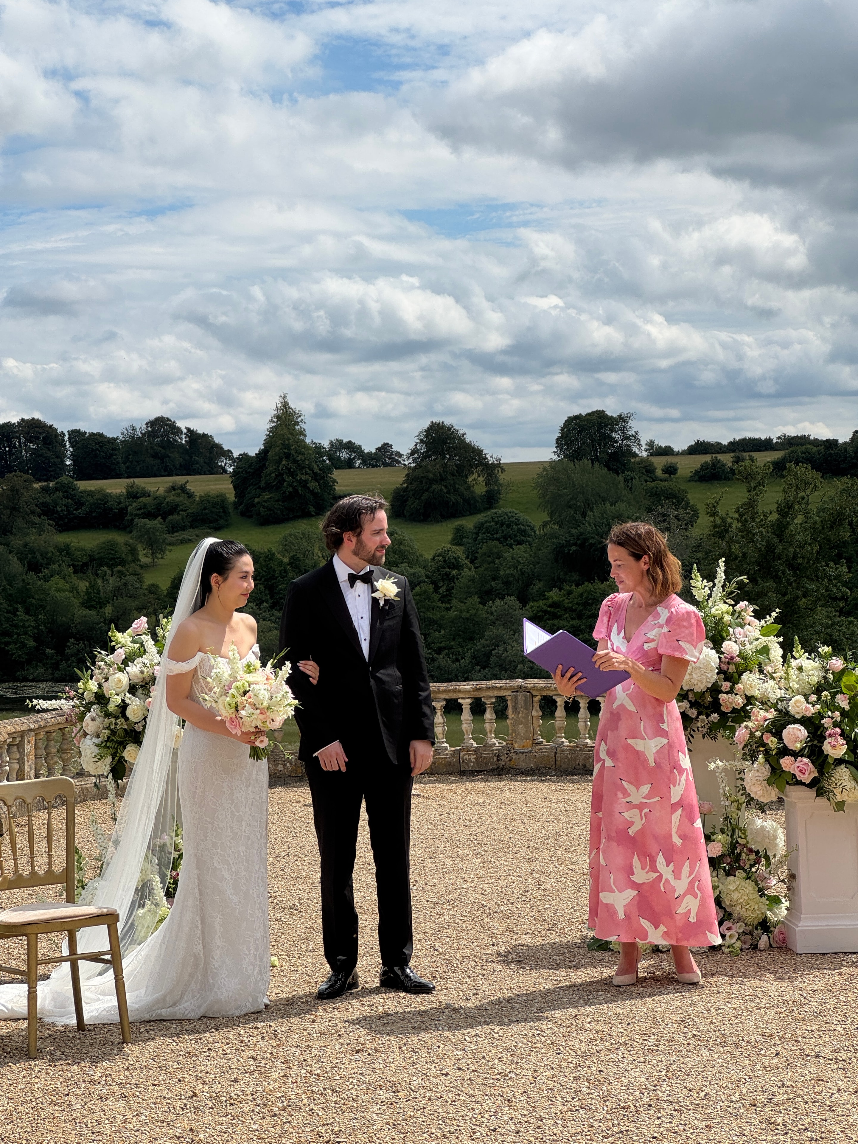 Alex & Kelly wedding at Orchardleigh Estate