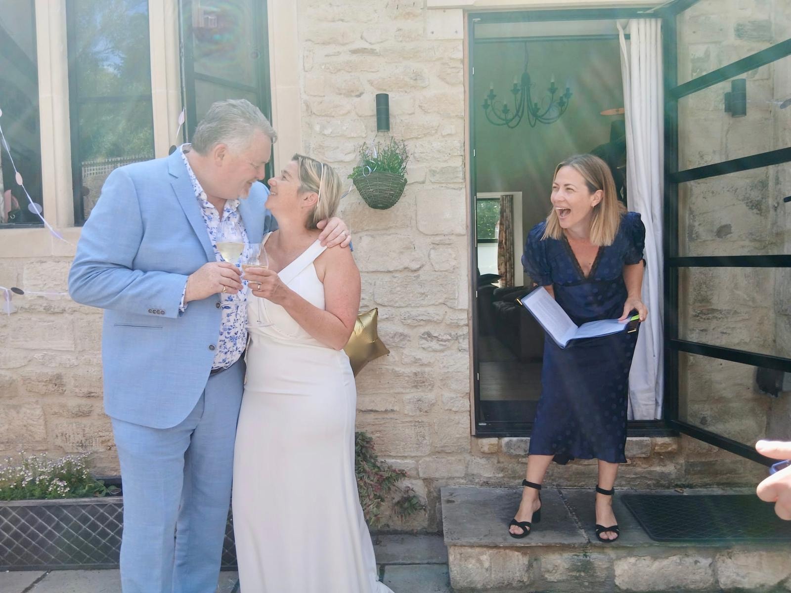 Anthony & Jane vow renewal in Bradford-on-Avon